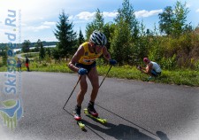 Фото. Фартушко Виктор - Чемпионат Ярославской области по лыжероллерам 2016