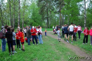 Весенний кросс среди учащихся в Павловской роще