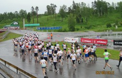 Фото Старт Деминского бегового марафона 2012