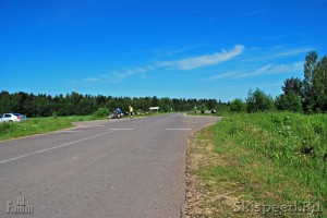 Развилка на деревню Шалково