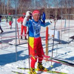 Лыжник из Японии