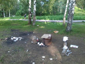 Тренировки среди….