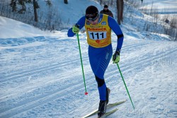 Караев Руслан на Чемпионате Ярославской области по лыжным гонкам в Демино, 20.02.2013