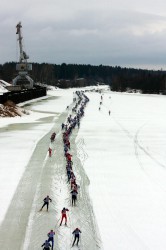 Николов перевоз в русле реки Дубна