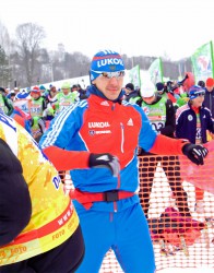 Николай Морилов, фото на Деминском марафоне 2013