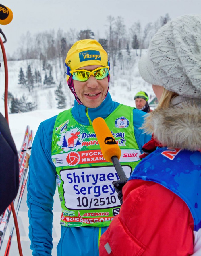 Фото Сергея Ширяева на Деминском марафоне 2013