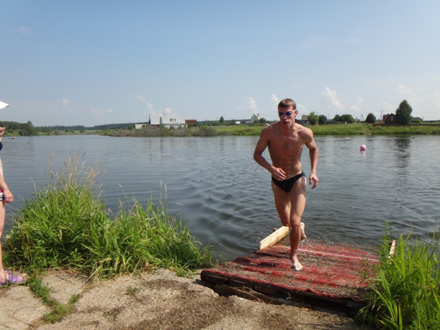 Триатлон на Сеньдеге в Караваево, Костромская область - река для заплыва на открытой воде