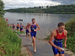 Фото. Первенство России по триатлону в Демино 2013