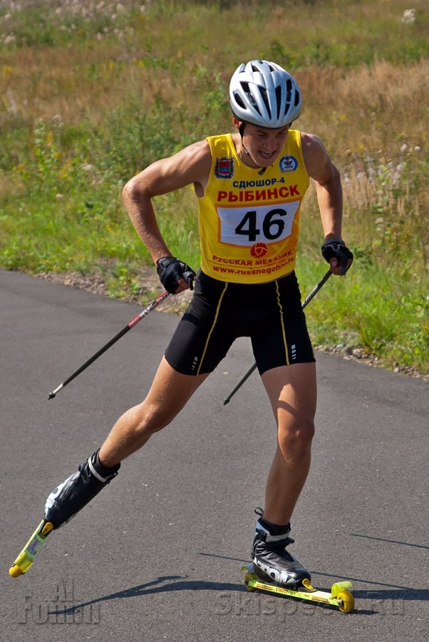 А. Бутрюмов на Чемпионате Ярославской обл. по лыжероллерам 2013