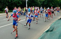 Фото Чемпионат России по лыжероллерам, Липецк 2013