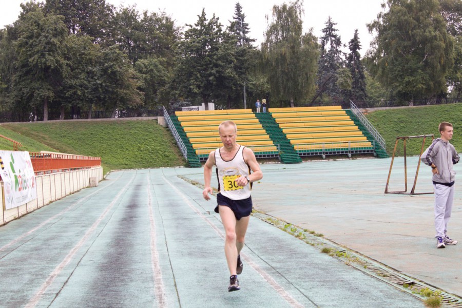 Фото Павла Короткевича на финише ЯзаБег 2013