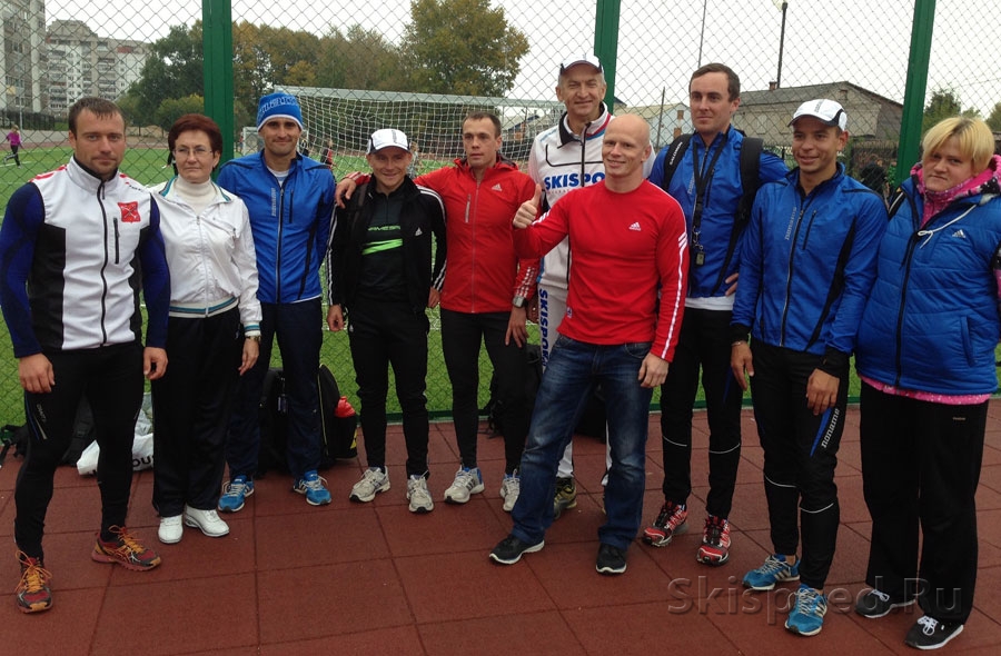 Фото Российская марафонская команда в Рыбинске