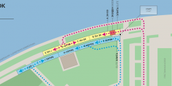 Схема старта Московского марафона 2013