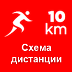Схема дистанции триатлона в Эстонии 03.08.2014 - бег