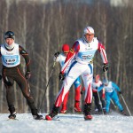 Фото Зимний гром 2014. Участники на дистанции.