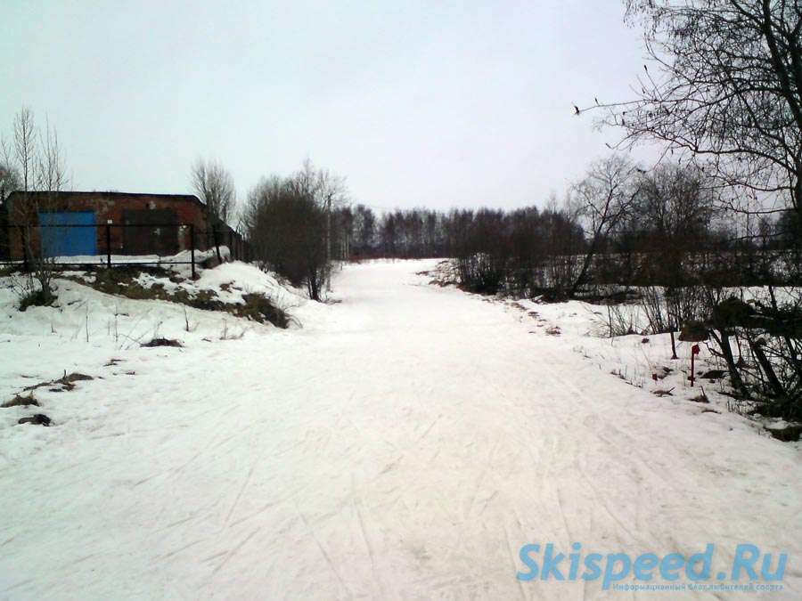 Фотография лыжной дистанции в пос. Норское