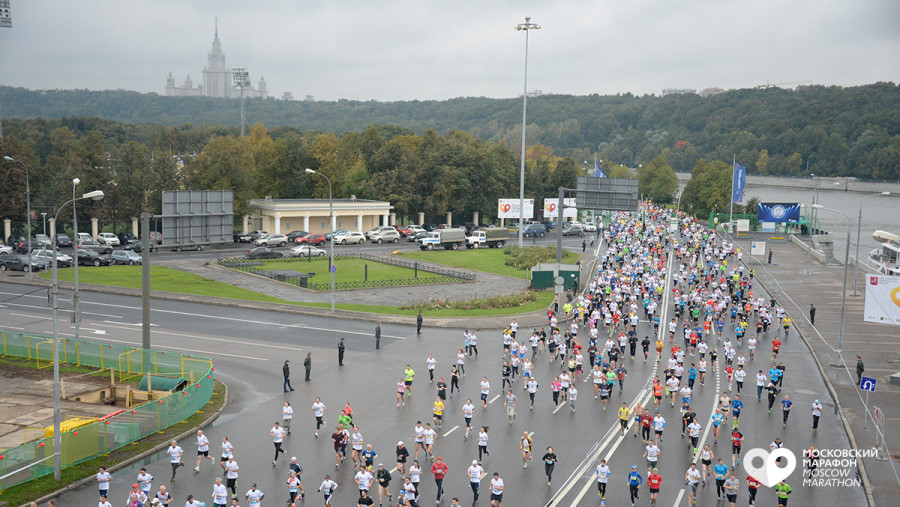 Московский беговой марафон 2014