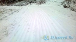 Фотография лыжной трассы в Демино 2014