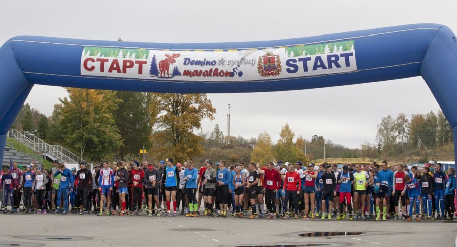 Фото с Дёминского бегового полумарафона 28.09.2014 г.