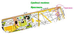 Место старта ночного ориентирования 2014