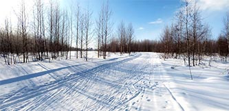 Открытие лыжного сезона Волгореченска - Лыжная трасса в Костромской области