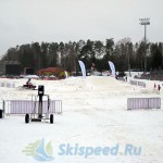 Фото - Лыжная трасса в марте 2015. Дёмино, Рыбинский район