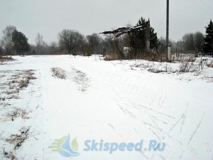 Фото - Лыжная трасса в марте 2015. Дёмино, Рыбинский район