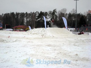 Фото - Лыжная трасса в марте 2015. Дёмино, Рыбинский район