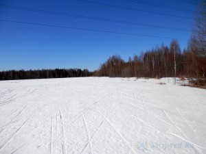 Фото - Лыжная трасса 27 марта 2015 в Нерехте