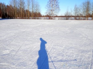 Лыжная трасса 26.03.2015. Нерехта, Костромская обл.