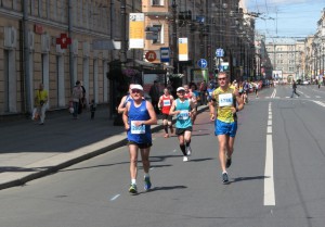 Фото - Муравьев Евгений, SKI 76 TEAM - беговой марафон Белые ночи 2015