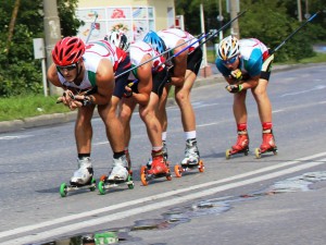 Фото - Ярославские спортсмены призёры Чемпионата России по скоростным лыжероллерам 2015