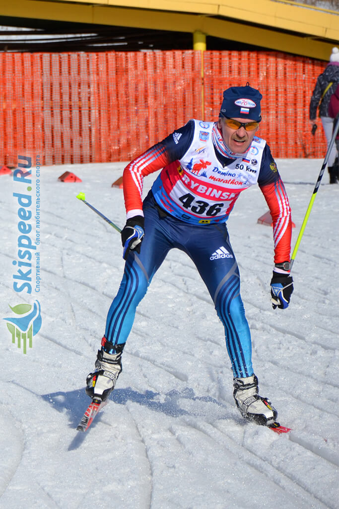 Фото - Кочнев Владимир, Деминский лыжный марафон 2016