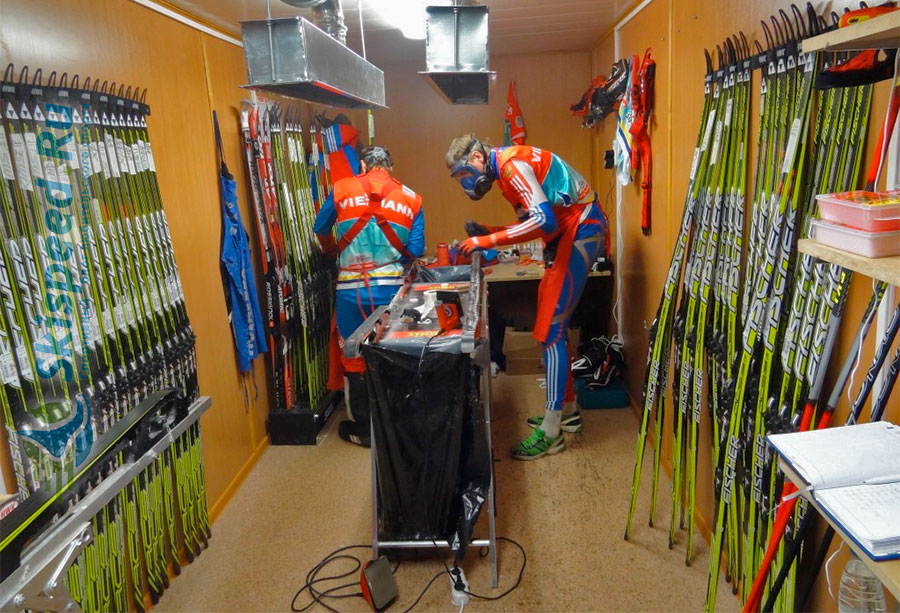 Фото - Подготовка беговых лыж на Дёминский марафон 2016 от Sport Nordic