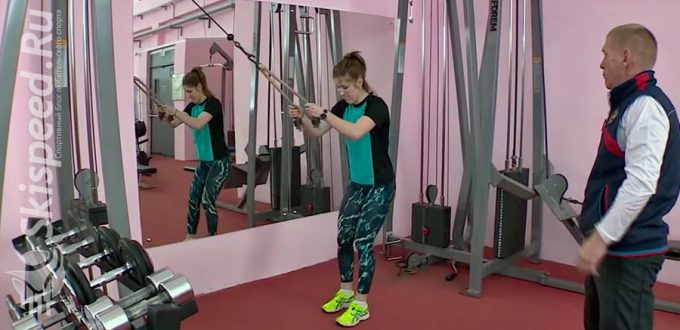 Патова Дарья - Ярославская спортсменка в тренажёрном зале