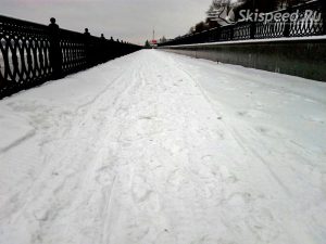 Фото - Лыжная трасса на Волжской набережной Ярославля