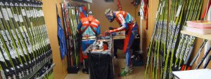 Подготовка лыж к соревнованиям. Сервис для лыжных гонок