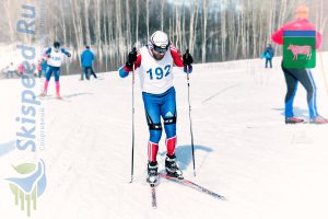 Фото лыжника - Ерохин Алексей, Волгореченск. Лыжные гонки в Чижово