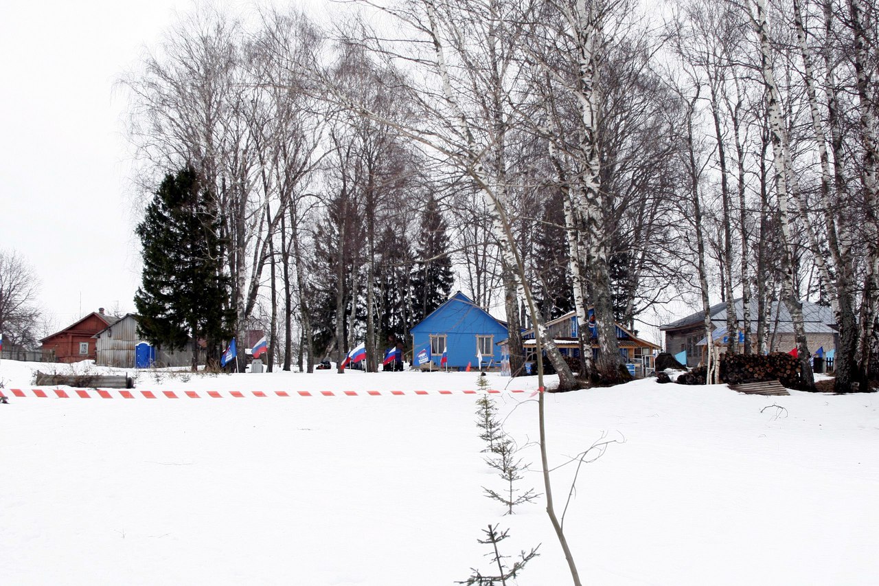 Суточная лыжная гонка 24 часа POWERUP в Неверово, Костромской области