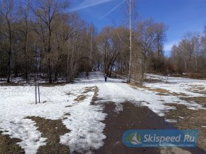 Фото парка отдыха - Тренировки весной 2017 в Берёзовой роще г. Ярославля (Брагино)