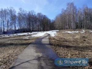 Фото парка отдыха - Тренировки весной 2017 в Берёзовой роще г. Ярославля (Брагино)