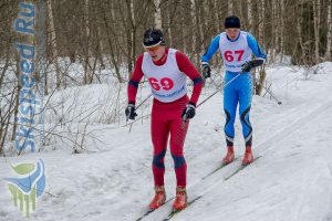 Фото лыжников Ярославской области - Черезов Максим и Андрей Бабичев, Переславль-Залесский
