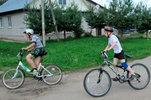 Фото юных спортсменов - Велосипедный спринт в Нерехте 2017