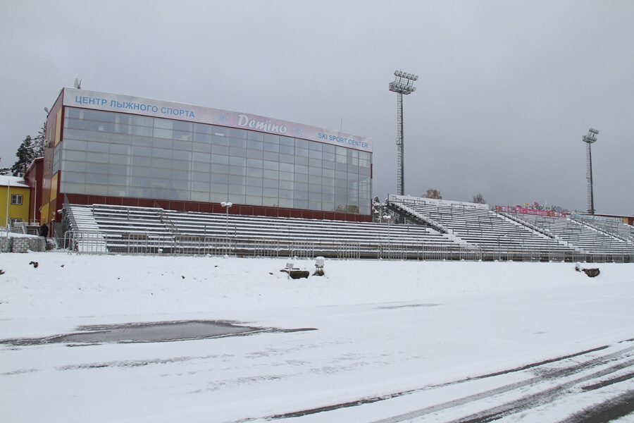 Фото стартового стадиона - Строительстве биатлонного стрельбища в Демино, Рыбинск