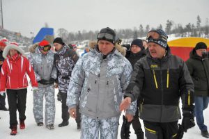 Фото - Губернатор Дмитрий Миронов оценил готовность Деминского лыжного марафона 2018, Рыбинск, Ярославская обл.