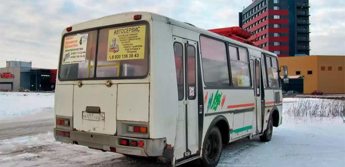 Фото автотехники - Автобус Рыбинска в Дёмино на Деминский лыжный марафон 2018