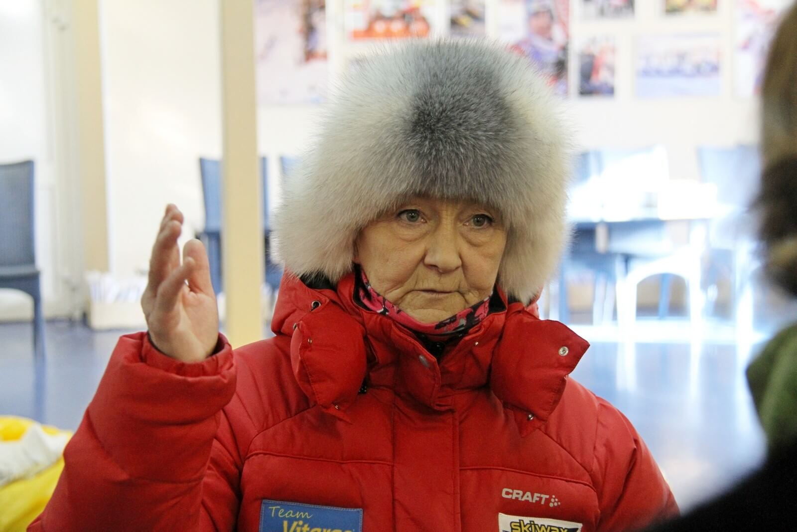 Фото директора СШОР 4 г. Рыбинска Емелина С. В. - Демино готово к проведению Деминского лыжного марафона 2018