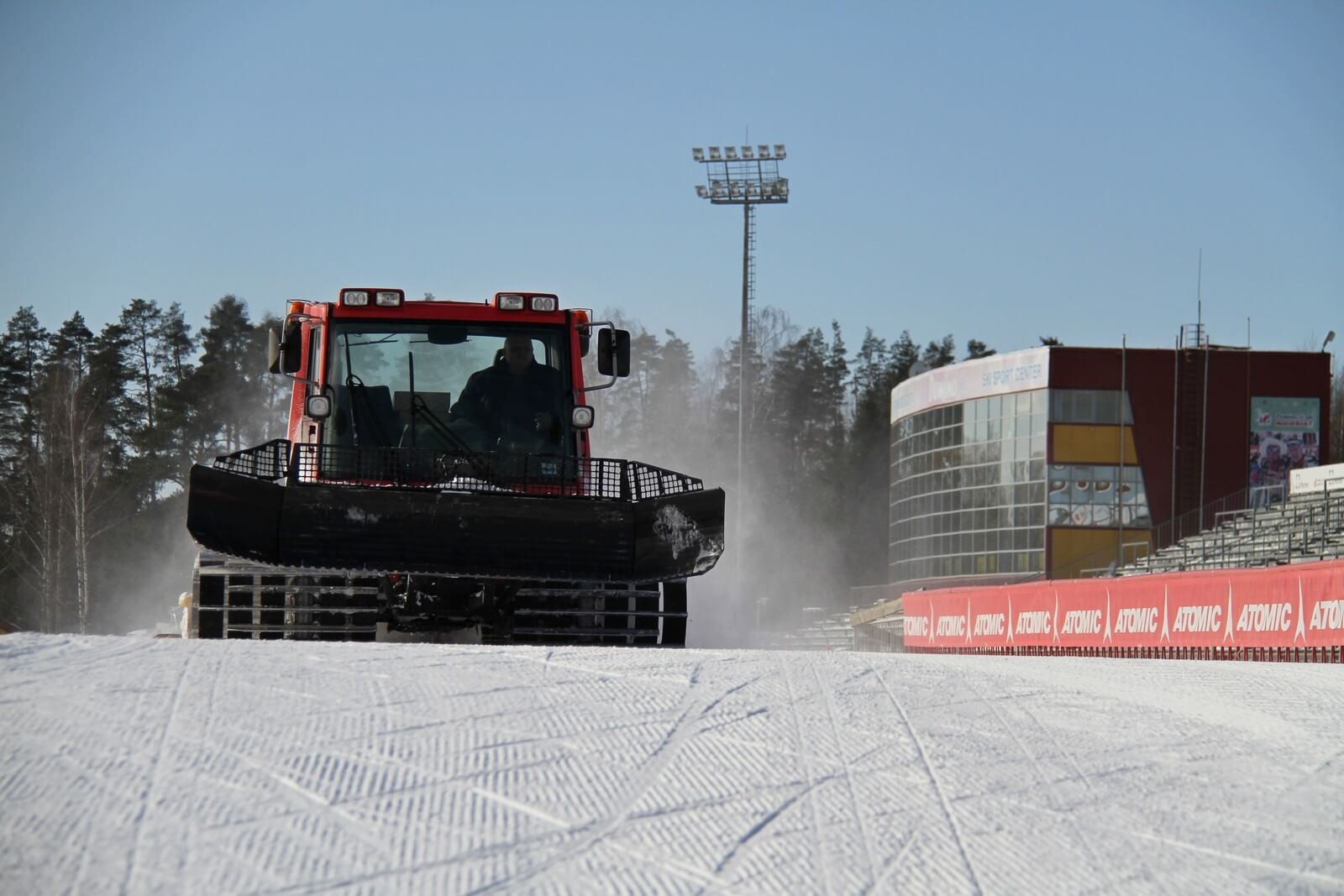 Фото спорт центра - Демино готово к проведению Деминского лыжного марафона 2018