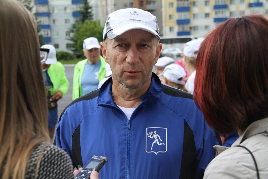 Сергей Супрунюк, председатель оргкомитета сверхмарафона - Дети против наркотиков - Я выбираю спорт!