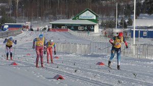 Фото лыжника - В Демино проходит чемпионат ЦФО 2019 по лыжным гонкам